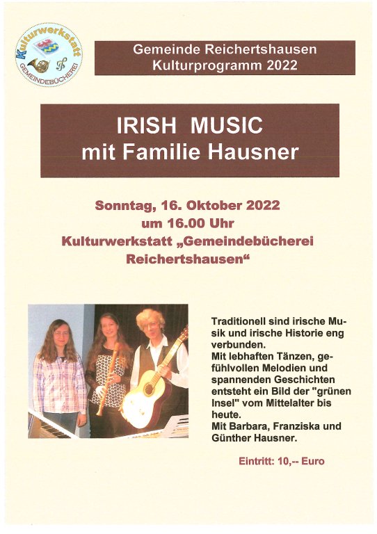 IRISH MUSIC mit Familie Hausner