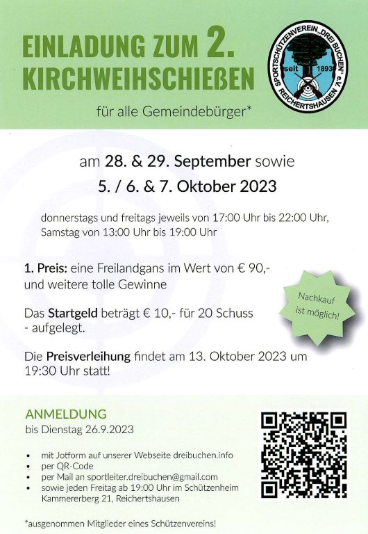 Schützenflyer Schützenflyer