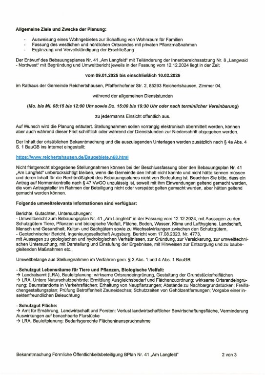BPlan Nr. 41, 2