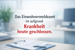 Einwohnermeldeamt geschlossen 13056.png